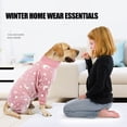 thumbnail image 3 of VONKY Fashionable And Functional Dogs Pet Jumpsuit For Furry Friend Easy To Clean Costume For Dog Pajama pink+XXXL, 3 of 6