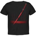 thumbnail image 2 of Halloween Red Clan Ninja Assassin Costume Toddler T Shirt, 2 of 2