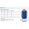 thumbnail image 2 of Gildan Débardeur à Encolure en U pour Hommes en Coton 100 pour Cent. 2200, 2 of 2