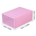 thumbnail image 2 of Home Textile Storage Organizer for Shoes - Foldable Clear Stackable Shoe Storage Solution for, 2 of 2