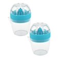 thumbnail image 1 of Oleegame 2PC Manual Juicer Lemon Juicer Plastic Portable Fruit Squeezer Orange Squeezer Household Blue, 1 of 9