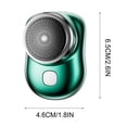 thumbnail image 3 of EGNMCR Electric Shaver For Men,Mini-Shave Portable Electric Shaver Pocket Size Portable Shaver Wet And Dry Mens USB Rechargeable Shaver Charging With 1pc Cutter Head Pocket Shave, 3 of 5