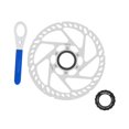 thumbnail image 4 of S SERENABLE Bike Center Lock Brake Disc Rotor Accessories Stainless Steel Aluminum Alloy Diameter 180mm, 4 of 9
