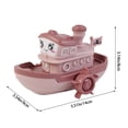 thumbnail image 2 of Wind - Up Water Play Ship Toy for Kids - Bathroom Fun, 2 of 5