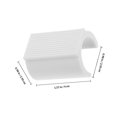 thumbnail image 2 of Raindrops 8Pcs Plastic U Shaped Chair Glides for Anti Slip and Noise Reduction Home Use, 2 of 8