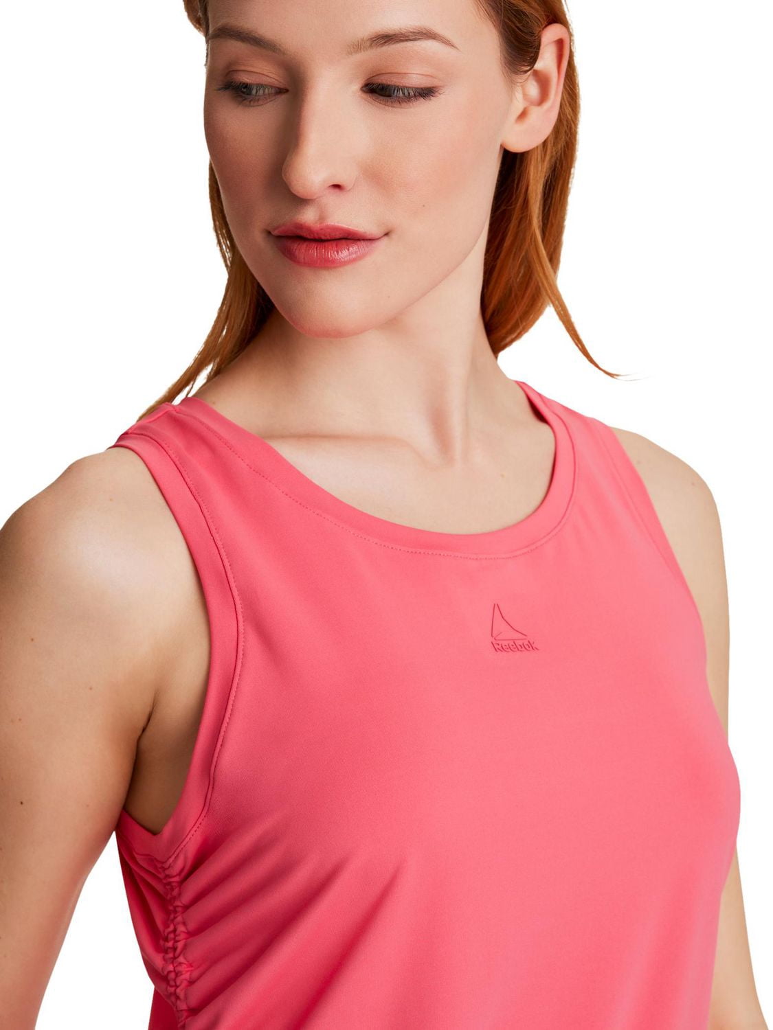 Reebok Camisole Swift avec côtés froncés pour femmes