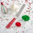 thumbnail image 3 of Holiday Time Stainless Steel Icing Spatula, Red, 3 of 9