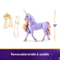 thumbnail image 2 of Unicorn Academy, Rainbow Light-up Wildstar with Lights, Sounds & Music for Ages 4 and up, 2 of 9