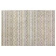 thumbnail image 2 of Mainstays Modern Abstract Pattern Velvet Plush Yellow, Machine Washable Area Rug 4x6, Ideal for Living room, Dining area, bedroom, 2 of 5