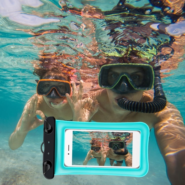 Chmadoxn Mobile Phone Case Touching Screen Diving Swimming Mobile Phone Pouch 30 Meters IPX8 Suitable For Mobile Phones Under 7. Inches 2pcs phone waterproof pouch