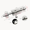 thumbnail image 2 of Lefu DOOR SLIDE BOLT Bathroom Toilet Shed Door Lock/Catch/Latch Chrome, 2 of 8