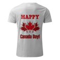 thumbnail image 3 of TIMIFIS T-Shirts à Manches Courtes pour Femmes, Col Rond Décontracté, T-Shirts Imprimés Feuille d'Érable du Canada, Hauts Vintage d'Été, 3 of 3