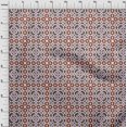 thumbnail image 2 of oneOone Cotton Flex Fabric Floral Flame Stitch Print Fabric BTY 40 Inch Wide, 2 of 3