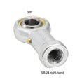 thumbnail image 3 of Unique Bargains 3/8-inch Bore 3/8-24 Female Thread Right Hand Rod End Bearings 2 Pack, 3 of 6