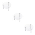 thumbnail image 2 of mmirethe Clear Acrylic Toy Display Show Stand Shelf 5.5cm 3Set, 2 of 6