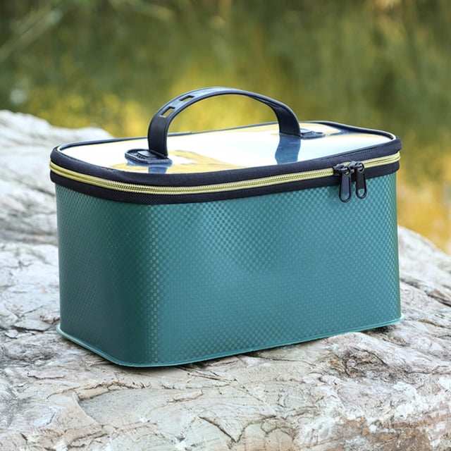 Fridja Summer Savings Fishing Bucket Live Fish Container Foldable Fishing Box with Thickened Water Bucket for Storing Fish - Fishing Gear Accessory Birthday Gift