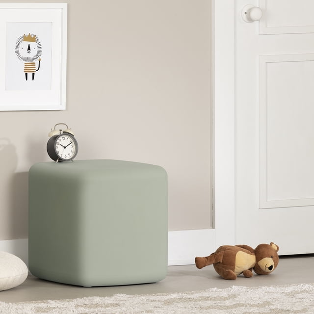 South Shore Sweedi Nightstand for Child, in Sage Green