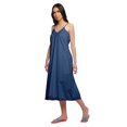thumbnail image 3 of Moomaya Nuisette Unie à Bretelles Spaghetti pour Femmes Longueur Genou Robe de Nuit, 3 of 6
