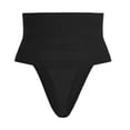 thumbnail image 1 of TANGNADE High Waisted Underwear for Women Bikini Smooth Hipster Breathable Ladies Panties Black, 1 of 8