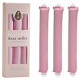 thumbnail image 1 of JP Soft Satin Heatless Hair Curler for Women - Overnight No - Heat Styling Rods, Sleep - In Curls for All Hair Types（3PCS, Pink）, 1 of 6