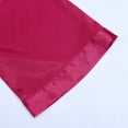 thumbnail image 4 of Hiiyo Little Girl's Silk Satin Bathrobe Solid Color Hooded Kimono Robe Nightgown Sleepwear, 4 of 5