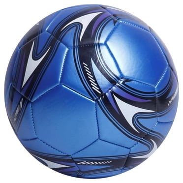 Soccer Ball Size 5 for Kids Training Ball Official Size Outdoor Blue