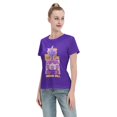 thumbnail image 4 of Women's Basic Short Sleeve T-Shirt Super Saiyan, 4 of 6