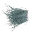 thumbnail image 3 of tredstone 1 Yard Dyed Ostrich Feather Fringe Trim Ribbon Embellishment Grey green, 3 of 8