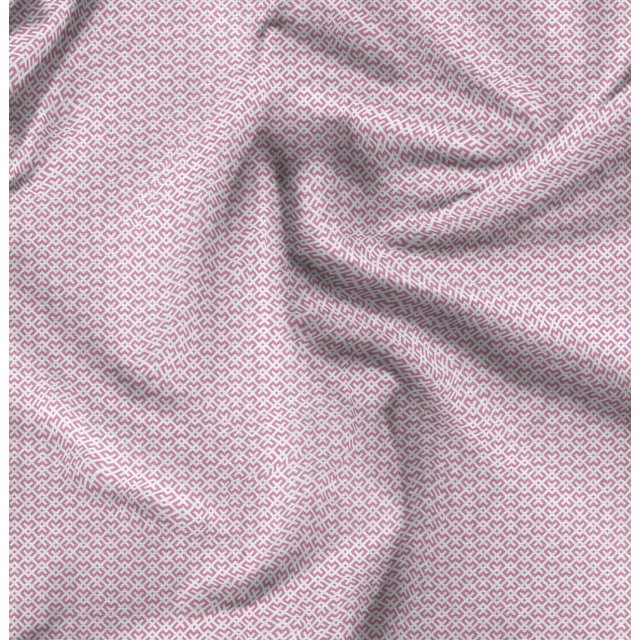 Soimoi Pink polyester Crepe Fabric Abstracts Abstract Fabric Prints By Yard 52 Inch Wide