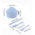 thumbnail image 2 of Qonioi Instant Noodle Bowl with Lid, Sharing Lid Bowl and Chopsticks Set, Upgrade Fixing Lid Deepened Bottom Student Dormitory Tableware, 2 of 2