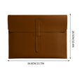 thumbnail image 3 of Mallette Dossier en Cuir Imperméable pour Documents d'Affaires, 3 of 5