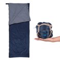 thumbnail image 2 of Lixada 190 * 75cm Outdoor Envelope Sleeping Bag Camping Travel Hiking Multifunction Ultra-light 680g, 2 of 3