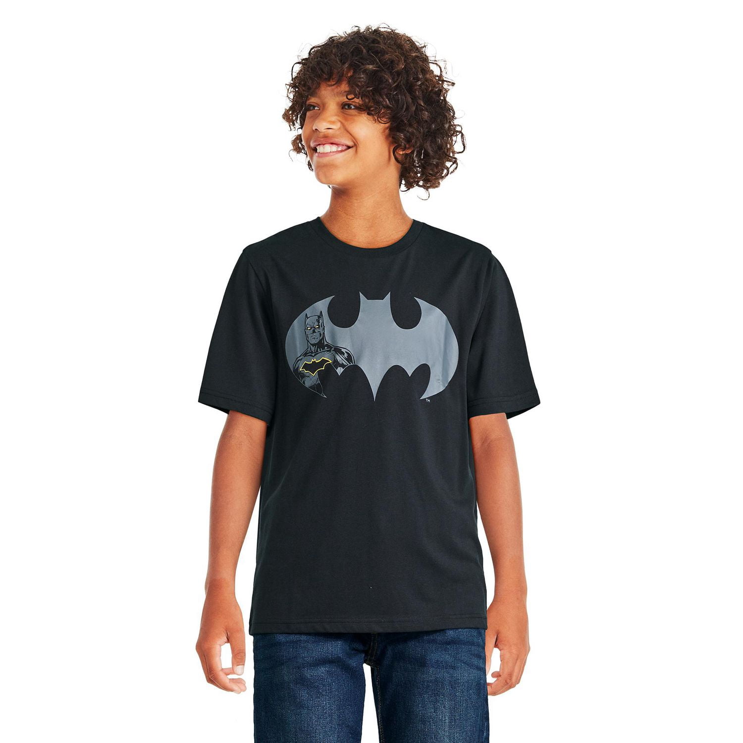 T-shirt à manches courtes Batman pour garçons