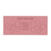 Bookk Squat Mat With Position 35x80cm Squat Mats Diatomaceous Earth Rubber Squat Mat For Home Yoga & Abs | Perfect For Squats Lunges & Core