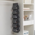 thumbnail image 1 of SuoKom Hanging Shoe Organizer for Closet with 12 Large Pockets Roating Hanger for Storage Mens Shoes, Clothes,Also Can Used As Travel Shoe Rack Hanging, 1 of 6