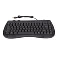 thumbnail image 2 of 87 Keys Keyboard, Plug and Play Mute Ultra Thin Touch Comfort USB Keyboard  for Home for Office Arabic, 2 of 8