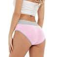 thumbnail image 4 of Culottes Menstruelles pour Femmes, 4 Pcs, Réutilisables, Anti-Fuites, Grande Taille, Culottes de Protection Post-Partum, 4 of 7