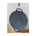 thumbnail image 3 of 38cm Thick Cast Iron Frying Pan Flat Pancake Griddle Non-stick Bbq Grill Induction Cooker Open Flam, 3 of 5