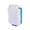 Blue B, variant on Feltree Portable Rectangular Pill Organizer with Dividers for Accurate Medication Dosing, Compact Travel Pill Box, Plastic Pill Case for Daily Use and Outdoor