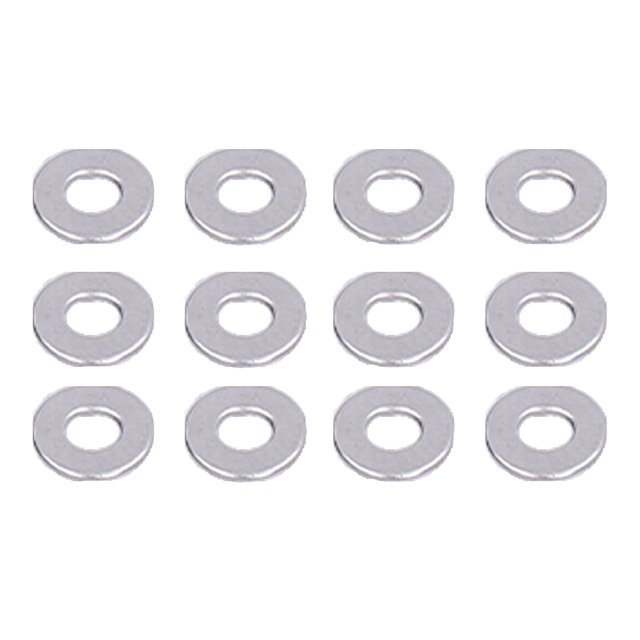 Laveuse, Kit d'Assortiment de Rondelles Plates de Remplacement Facile A2-70 en Acier Inoxydable Antirouille pour Réparation Automobile pour Appareils Industriels