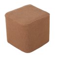 thumbnail image 4 of Ottoman Covers Slipcover Polyester Ottoman Slipcover Rectangle Ottoman Protector coffee, 4 of 8