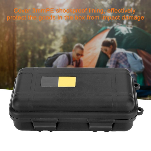 Box, EDC Outdoor Survival Waterproof Equipment Sealed Box Dustproof Pressure Proof