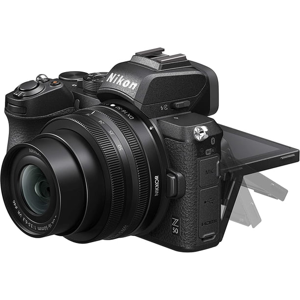 Nikon Z50 + Z DX 16-50mm VR Lens Mirrorless Camera Kit VOA050K001