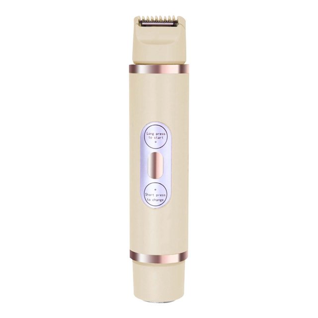 Female Hair Removal Device Double Head Shaver Adjustable For Private Areas Portable