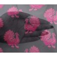 thumbnail image 4 of oneOone Viscose Chiffon Fabric Peacock Block Print Sewing Fabric BTY 42 Inch Wide, 4 of 4