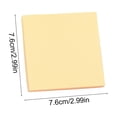 thumbnail image 3 of Dvkptbk Paper Sticky note Office Stationery Stickys Notes Colorful Studented Small Stickys Notebook Can Be Torns Creatives Cute Stickys Notes, 3 of 6