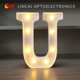 thumbnail image 3 of RXIRUCGD Letters Lights Alphabet Lamp LED Letter Lighting Letter Light Illuminated Letters Night Lights Decoration For Birthday Party Wedding Children’s Room, 3 of 6