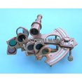 thumbnail image 2 of Antique Patina Solid Brass 6" Sextant by Nauticalmart, 2 of 3