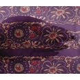 thumbnail image 4 of oneOone Viscose Chiffon Fabric Leaves & Floral Block Fabric Prints By Yard 42 Inch Wide, 4 of 4