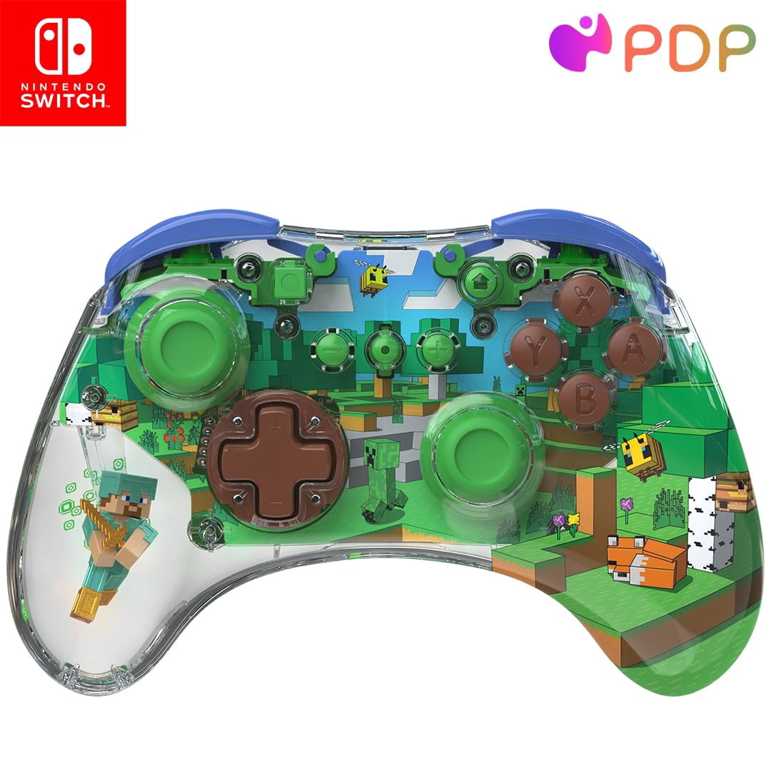 PDP REALMz Wireless Nintendo Switch Pro Controller, Customizable